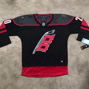 Sebastian Aho Hurricanes Jersey Stitched NWT Large
